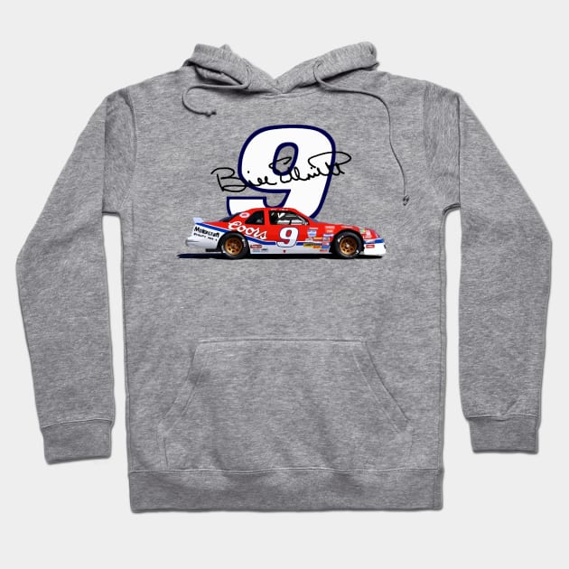 Bill Elliott 1988 Winston Cup Hoodie by Erianna Bee